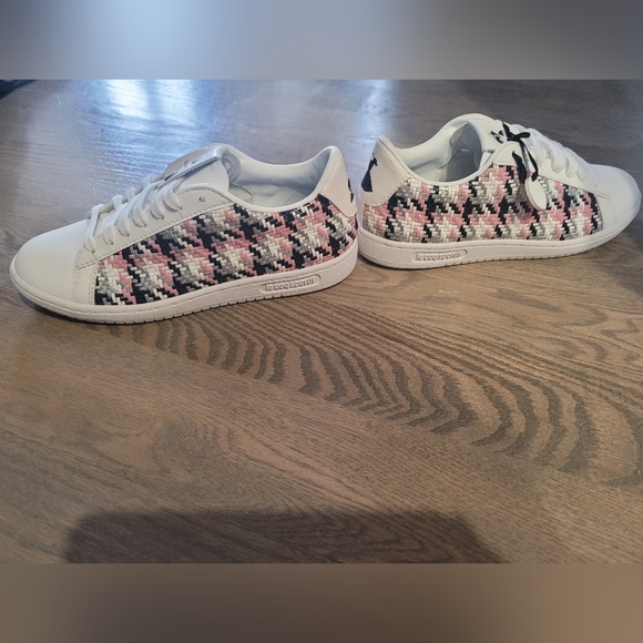 Coq Sportif x Guerlain La Petite Robe Noire Arthur Ashe sneakers Size 35.5 - Picture 6 of 7